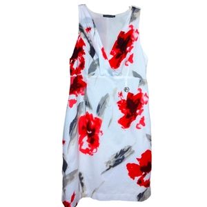 Madison Paige cotton floral sleeveless dress
